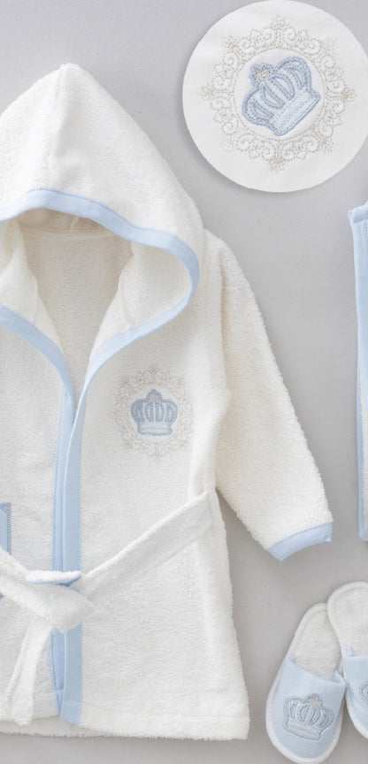 Badeset Baby Prinz - 4 Teilig - Blau