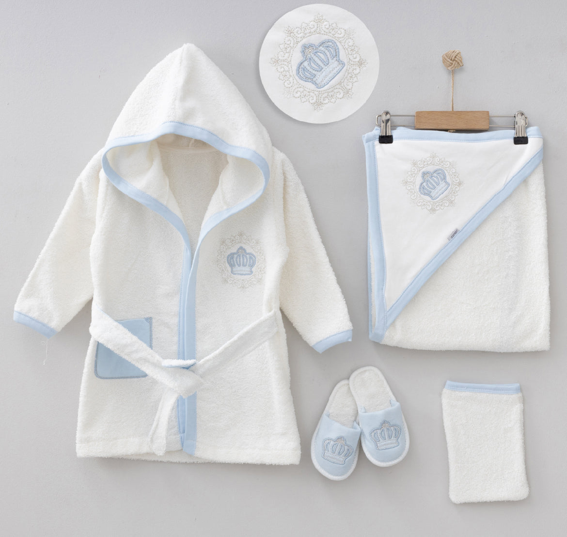 Badeset Prinz - 4 Teilig - Blau
Badeset Wellness Baby 