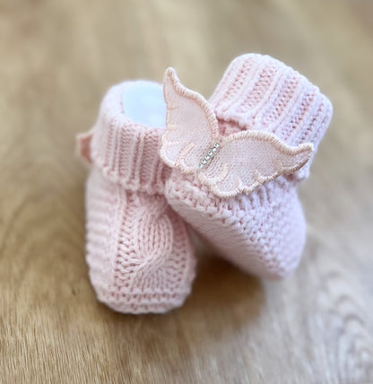 Baby Strickschuhe Deluxe 🪽